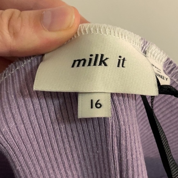 💜 {PRICE FIRM} Milk It Ribbed Cotton Mino Dress - Picture 6 of 8